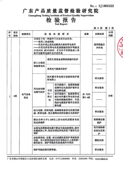 检测报告