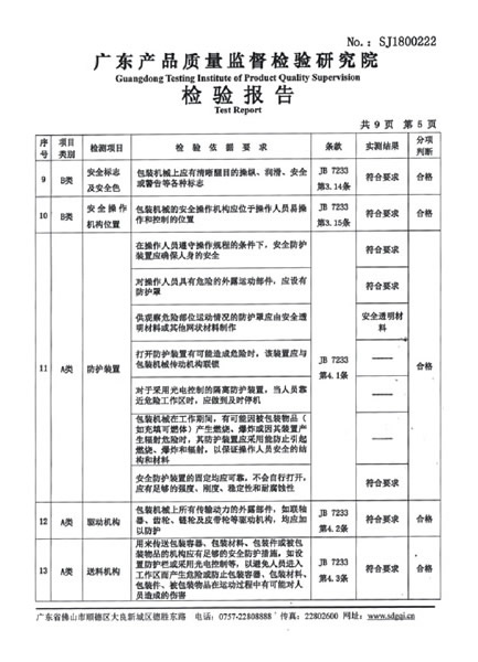 检测报告